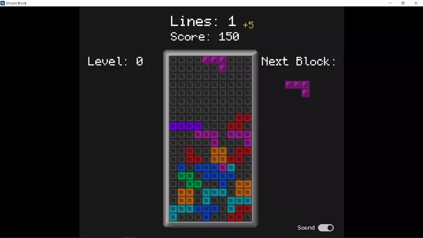 Скриншот 5 к игре Simple Block