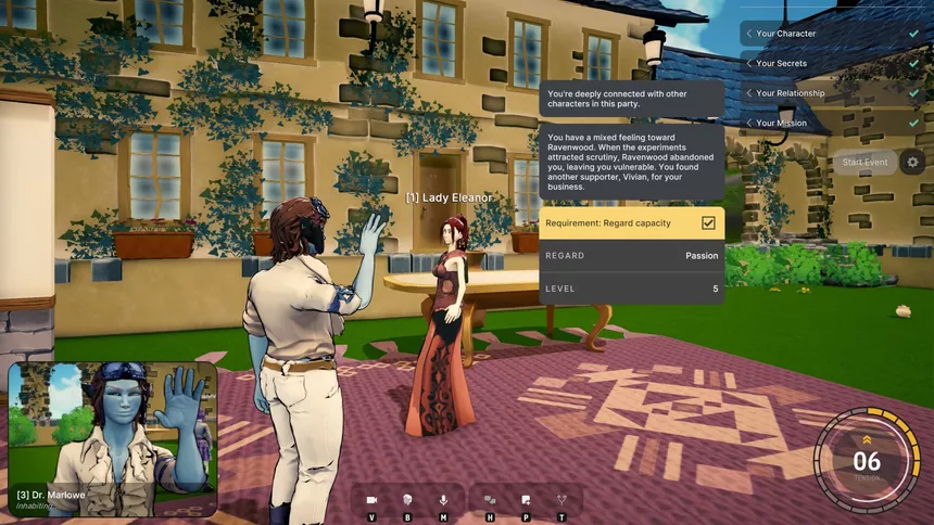 Скриншот 5 к игре LiveTale: Sandbox Game for Immersive Group Roleplay