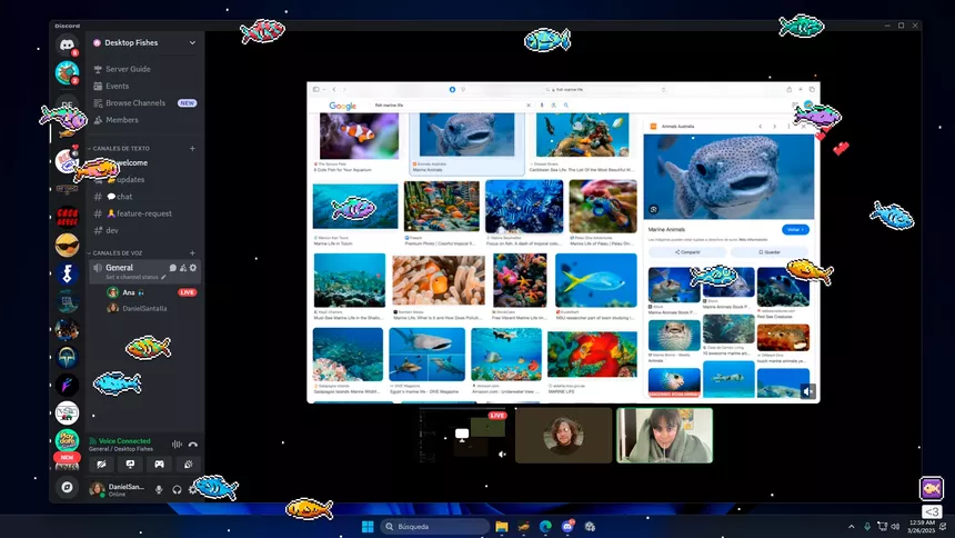 Скриншот 5 к игре Desktop Fishes