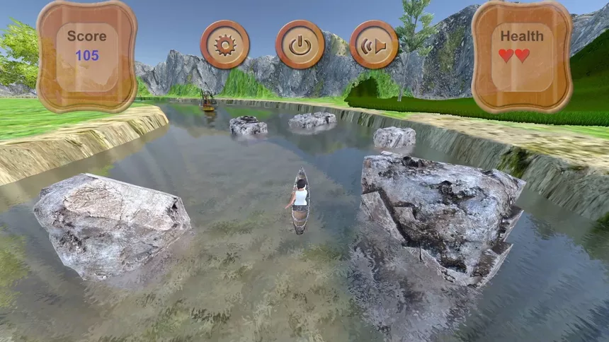 Скриншот 5 к игре Canoe Dodge