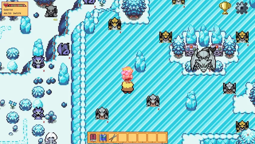 Скриншот 6 к игре The Adventure of Amethyst Knight / 紫水晶骑士物语