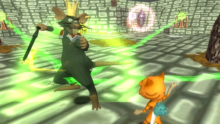 Скриншот 6 к игре Georgie-Yolkie 64 - The Furry Tale
