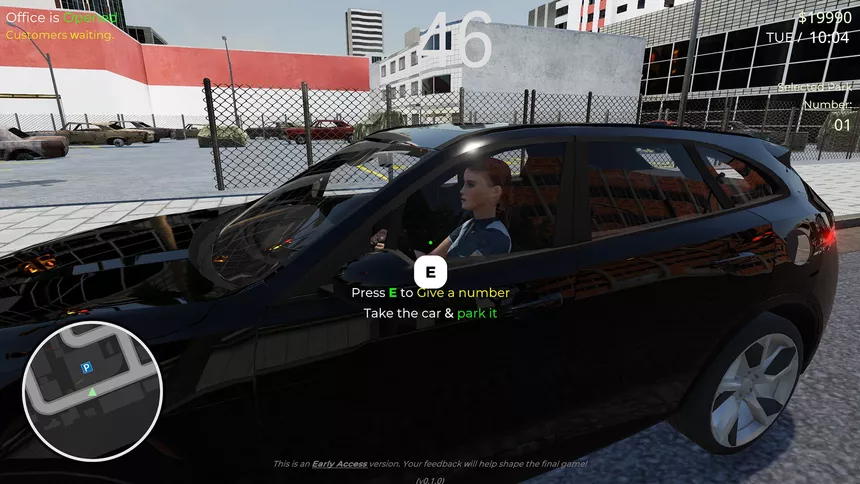 Скриншот 5 к игре Parking Lot Simulator: Car Collector