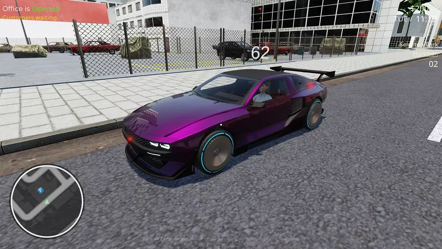Скриншот 8 к игре Parking Lot Simulator: Car Collector