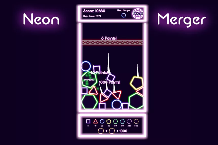 Скриншот 6 к игре Neon Merger