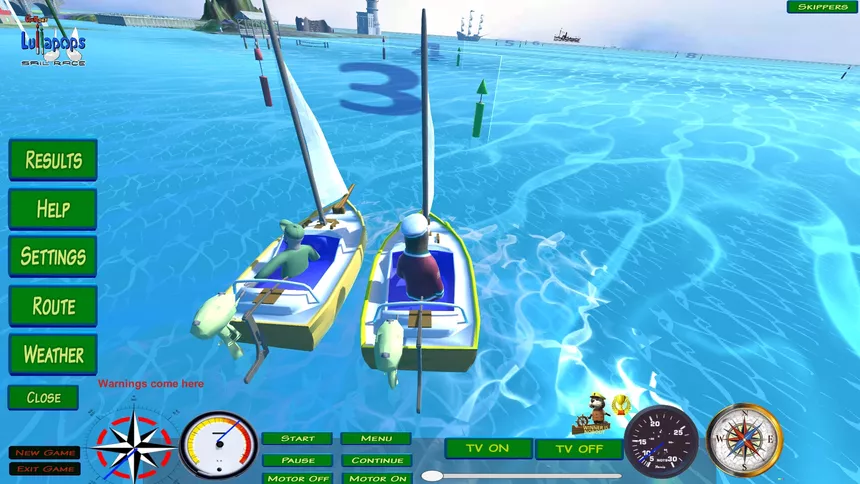 Скриншот 5 к игре Lullapops Sail Race