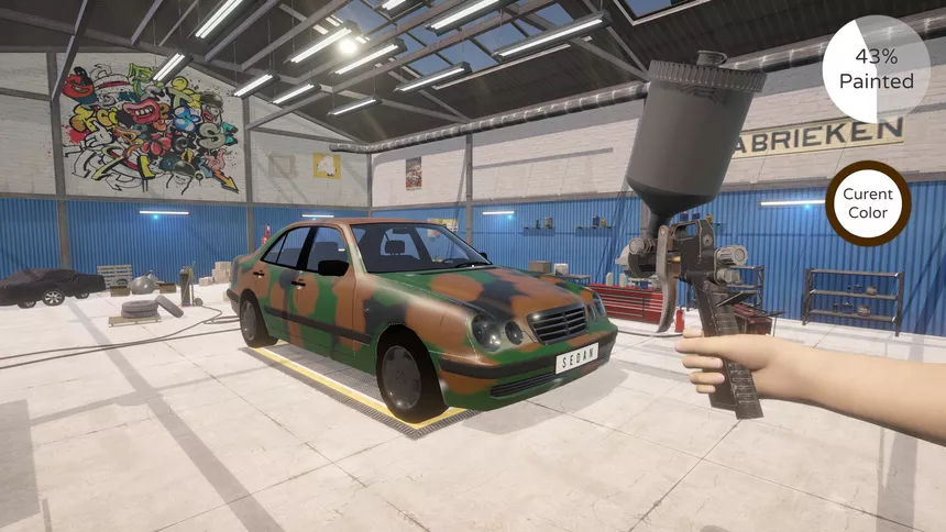 Скриншот 7 к игре Car Painter Sim