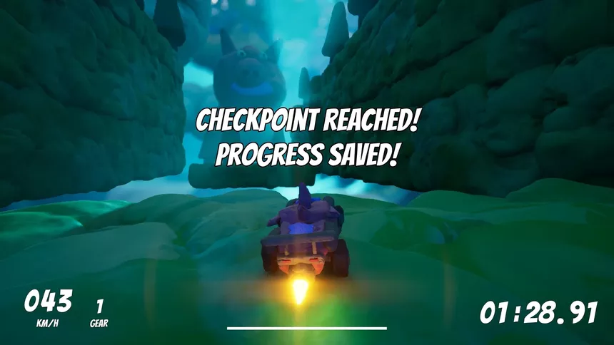 Скриншот 6 к игре Deedlee Doo! Carkour!