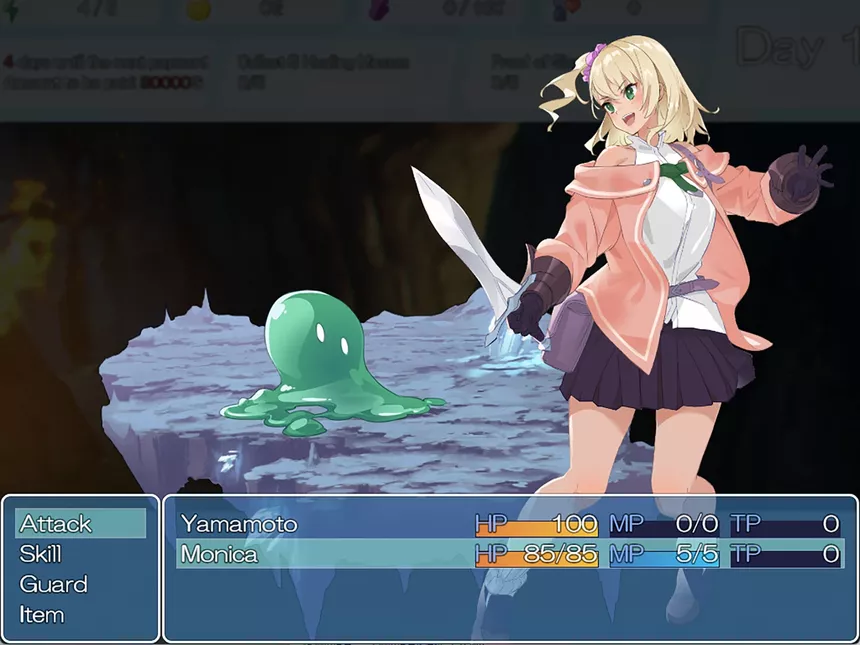 Скриншот 5 к игре Dungeon with Girl