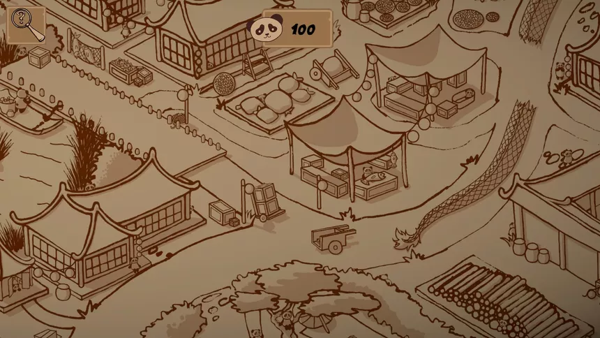 Скриншот 6 к игре 100 Hidden Pandas: Village