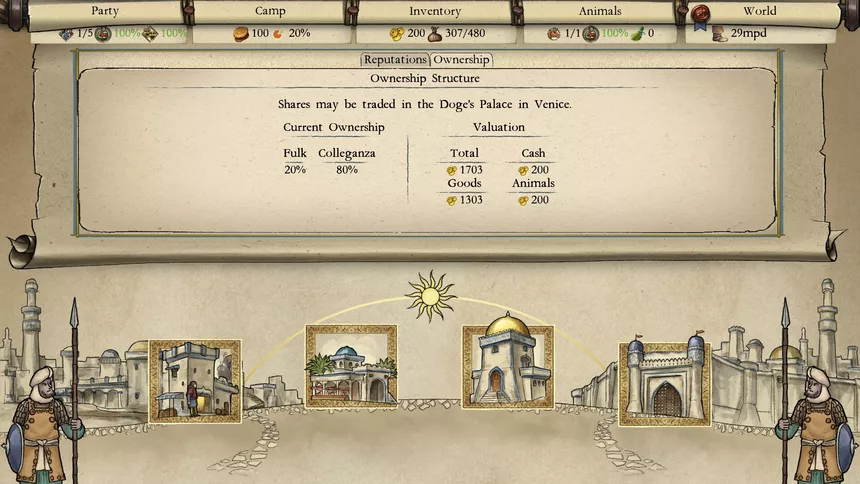 Скриншот 5 к игре Silk Roads II: Paths of Fortune
