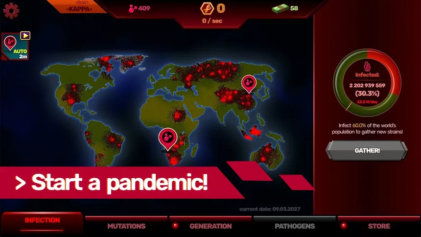 Скриншот 6 к игре Patient Zero: Plague Idle