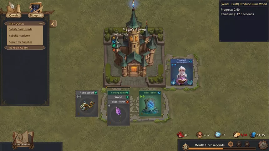Скриншот 5 к игре Arcana Academy