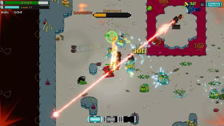 Скриншот 7 к игре Gunbot Diplomacy: Blast Off