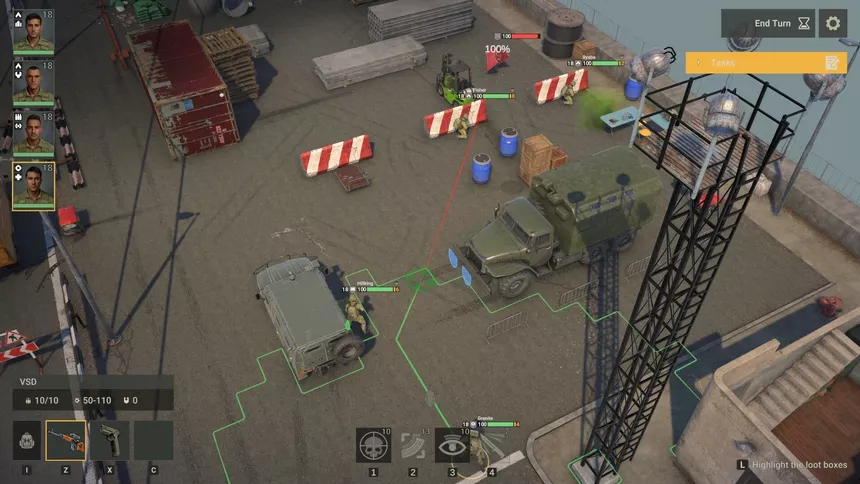 Скриншот 5 к игре Future War Tactics: SOF vs Alien Invasion – Turn-Based Strategy