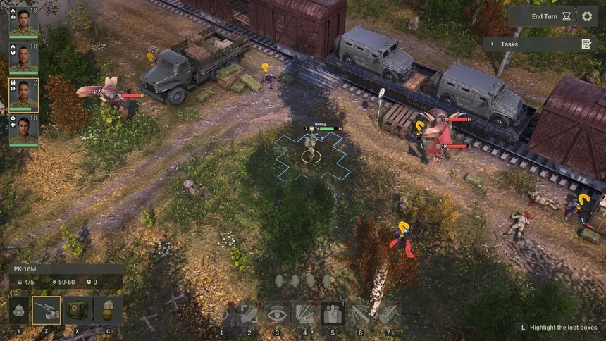 Скриншот 6 к игре Future War Tactics: SOF vs Alien Invasion – Turn-Based Strategy