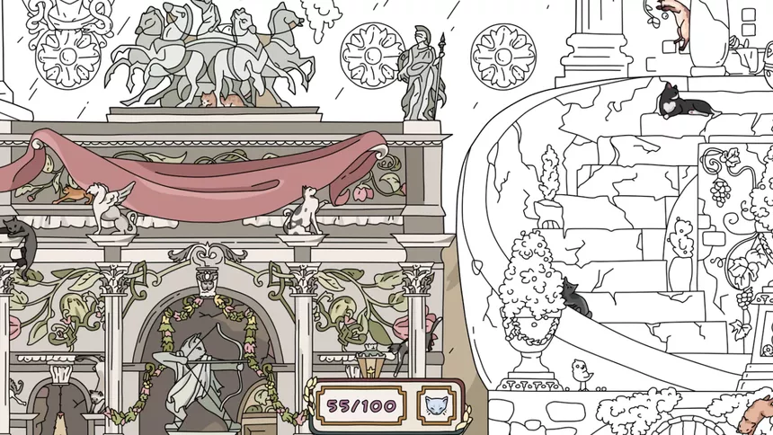 Скриншот 5 к игре Hidden Cats: Rome