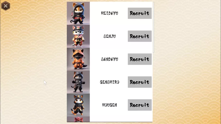 Скриншот 5 к игре NINJA CATS: Tactics