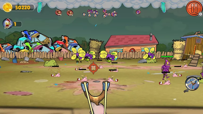 Скриншот 6 к игре Chicken Coop Invaders