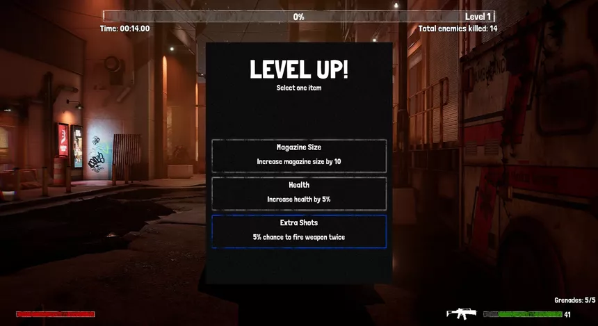 Скриншот 6 к игре Zombie Demolition: Infinite Zombie Shooter
