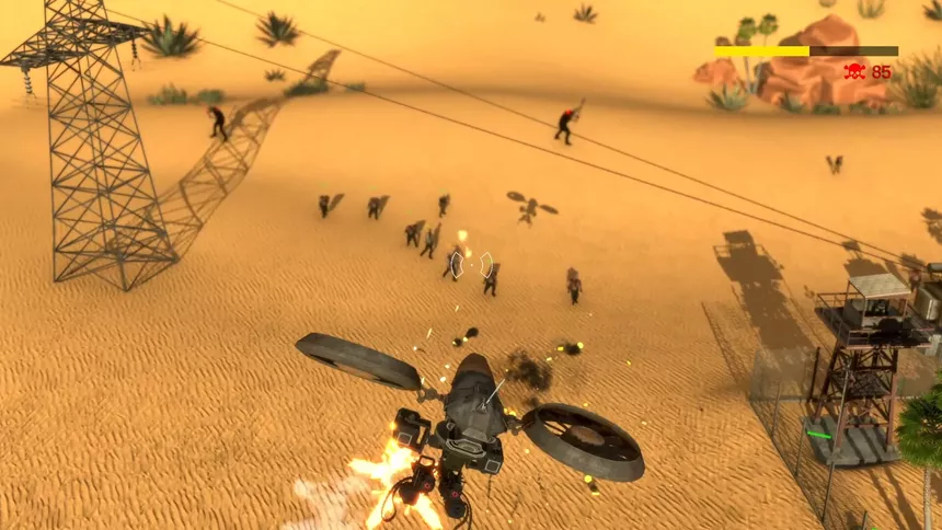 Скриншот 5 к игре Drone Simulator: SMASH ZOMBIES