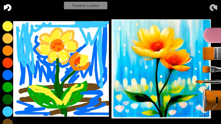 Скриншот 6 к игре AI PAINTER: Painting Simulator