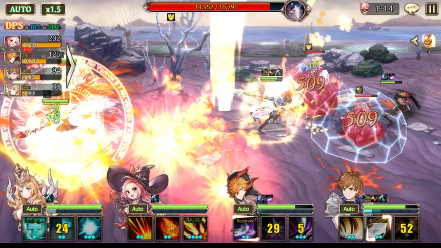 Скриншот 5 к игре King's Raid RE:VERSE