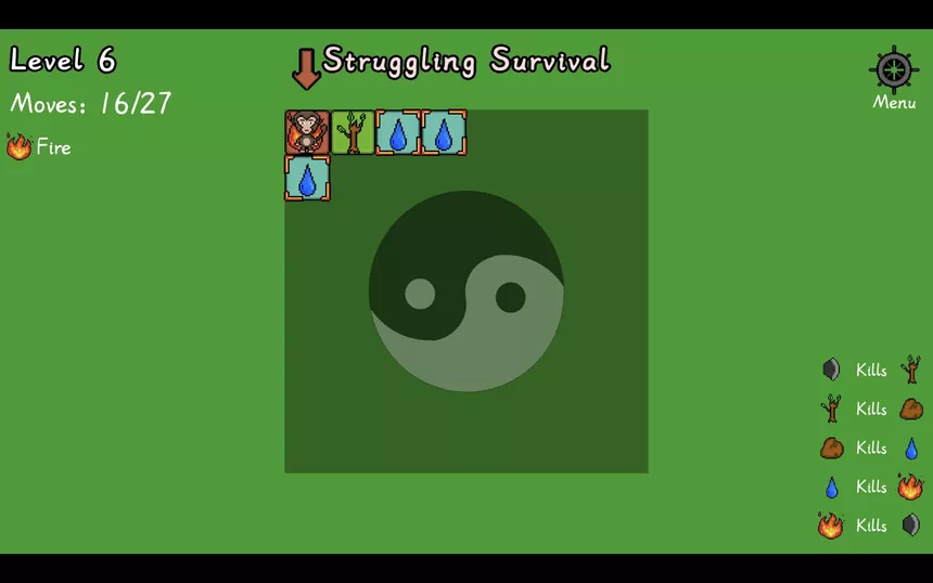 Скриншот 6 к игре Monkey King: Five Elements Survival