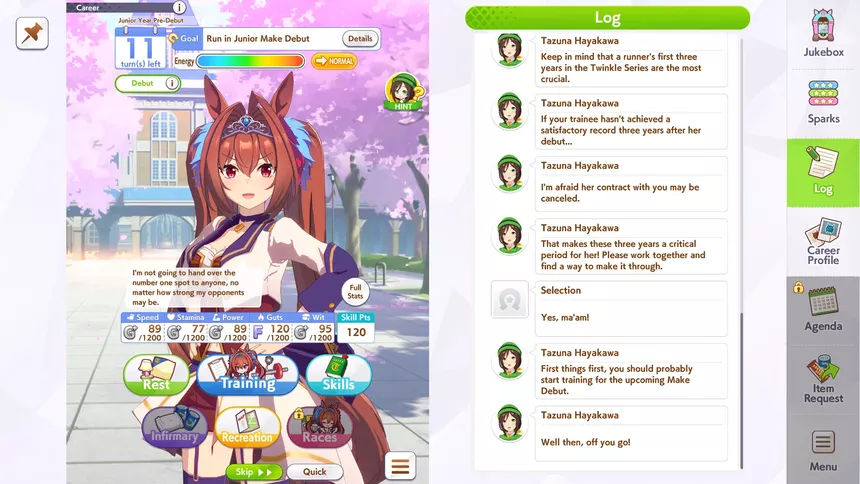 Скриншот 5 к игре Umamusume: Pretty Derby