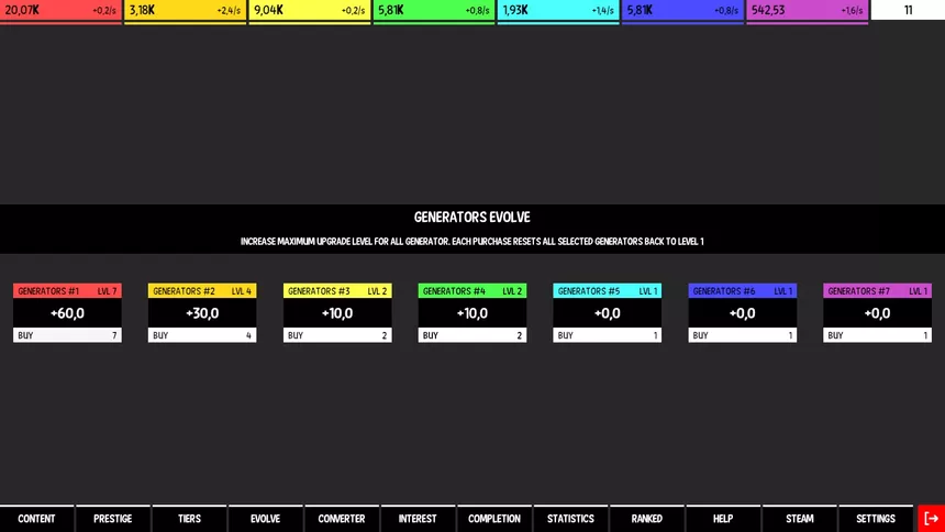 Скриншот 6 к игре Idle Colors