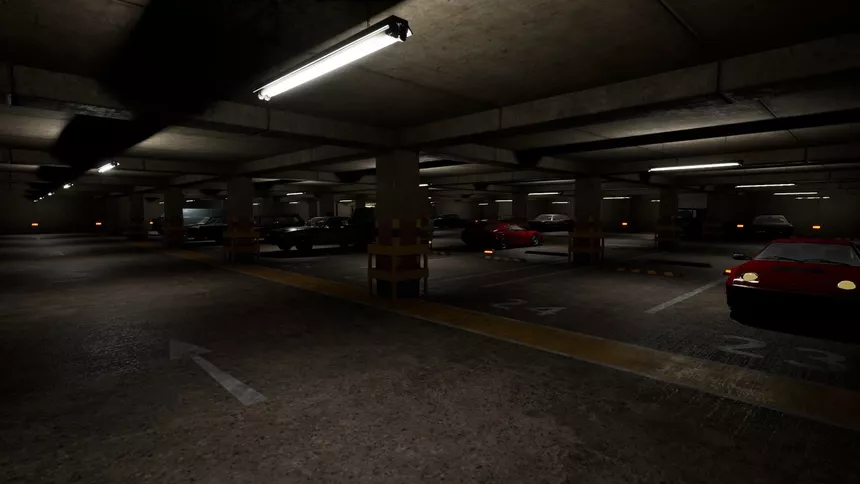 Скриншот 5 к игре 地禍駐車場 -The Cursed Underground Parking Lot-