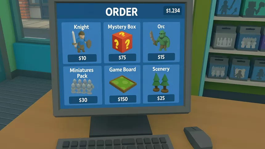Скриншот 6 к игре Figurine Shop Simulator