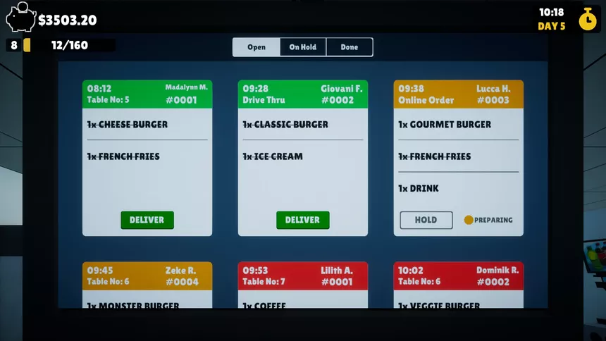 Скриншот 7 к игре Burger Rush Simulator
