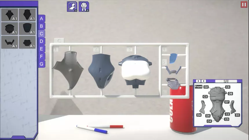 Скриншот 6 к игре Mech Builder 3D