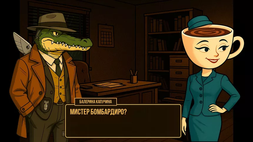 Скриншот 5 к игре Bombardiro Crocodilo: The Naked Clue