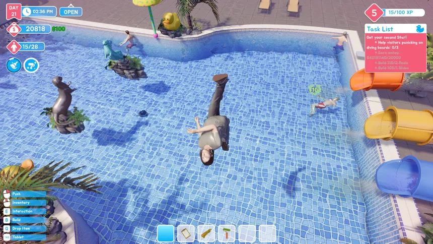Скриншот 8 к игре Waterpark Simulator
