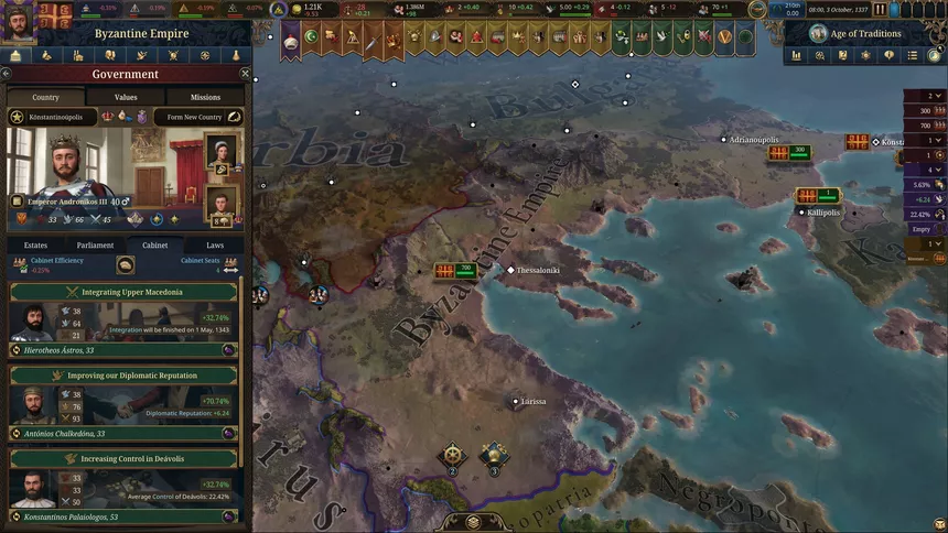 Скриншот 6 к игре Europa Universalis V