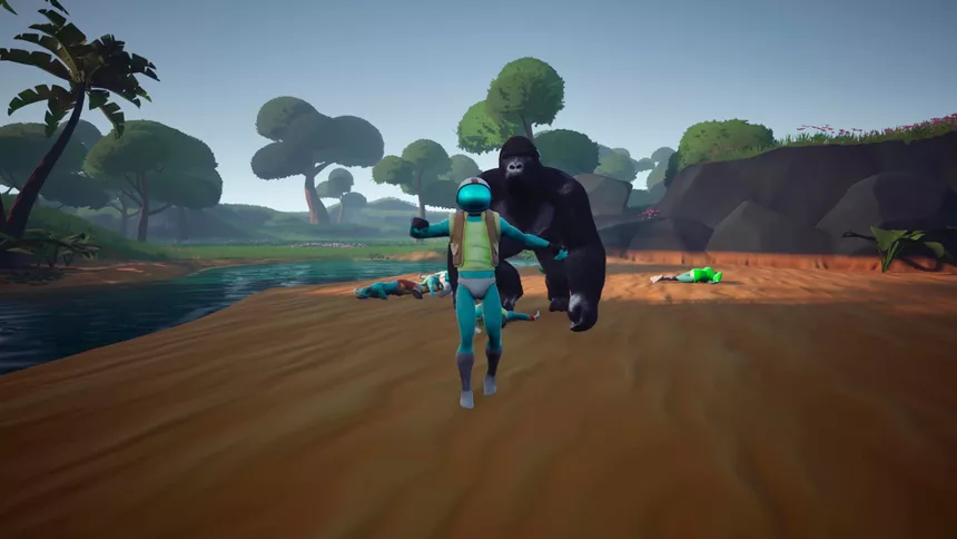Скриншот 7 к игре 100 Men VS Gorilla
