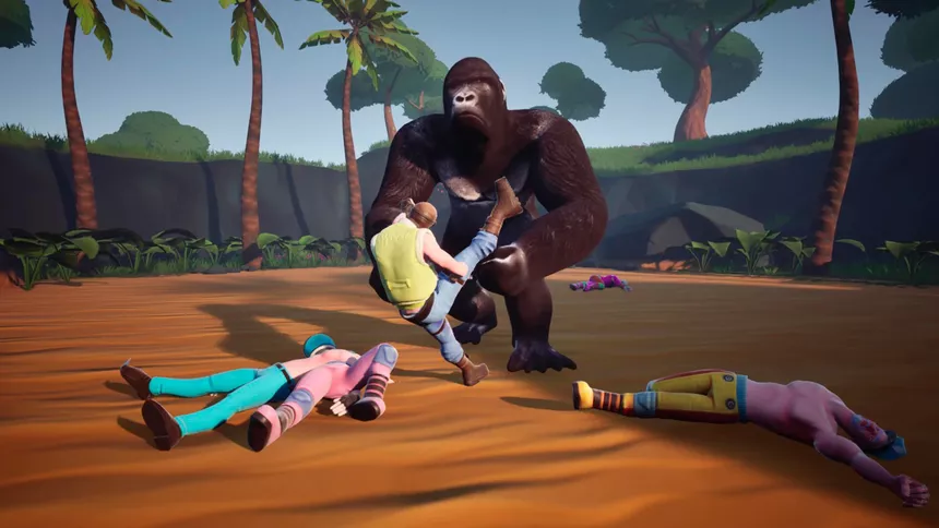 Скриншот 8 к игре 100 Men VS Gorilla