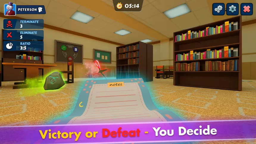 Скриншот 6 к игре Clash of Rock Paper Scissors