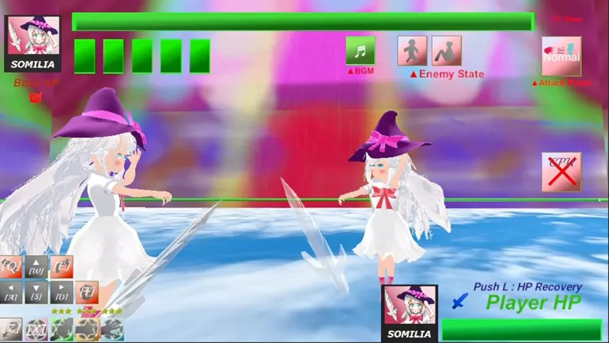 Скриншот 5 к игре Wima Magicamia Cute Girls Magic Battle 3DTPS
