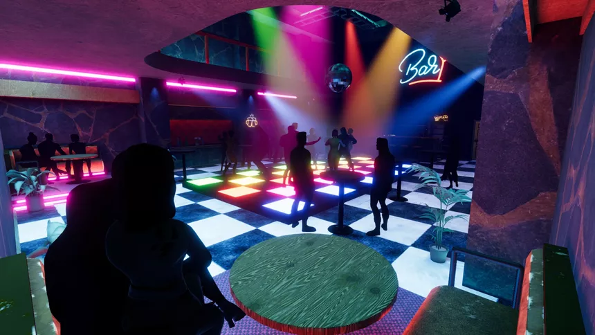 Скриншот 8 к игре Under the Disco Lights - 80's Bar Simulator