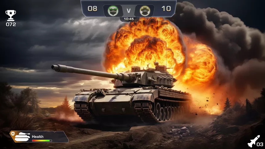 Скриншот 5 к игре Tank Battle World War