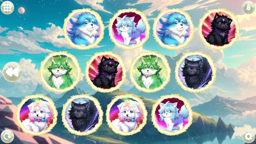 Скриншот 5 к игре Anime Dream Match: Dogs