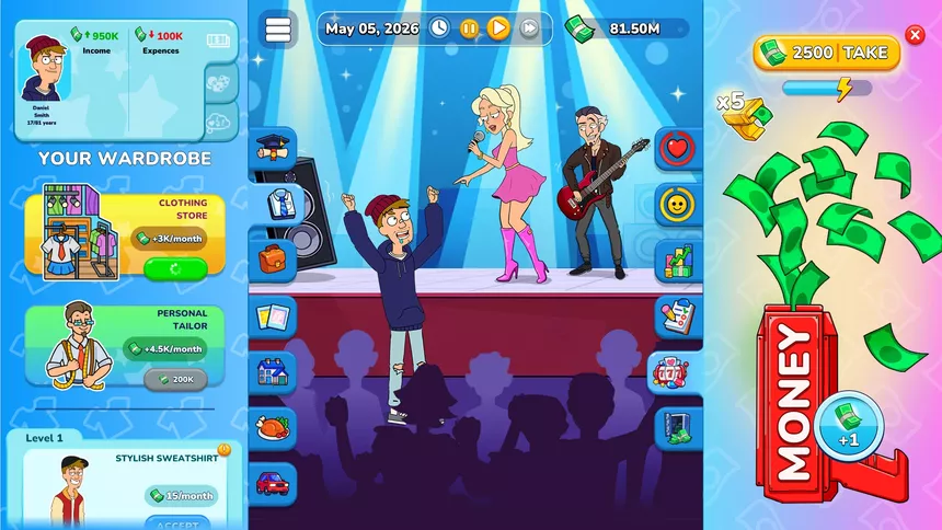 Скриншот 5 к игре Mr. Billion: Idle Rich Tycoon