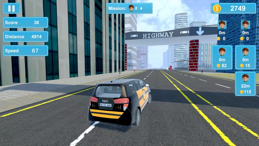 Скриншот 5 к игре City Taxi Mission