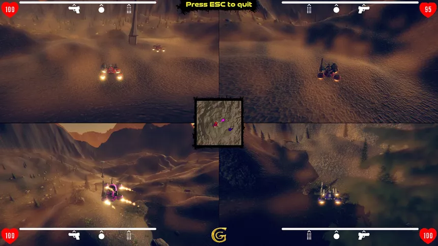 Скриншот 5 к игре Personal Hover Attack Tanks