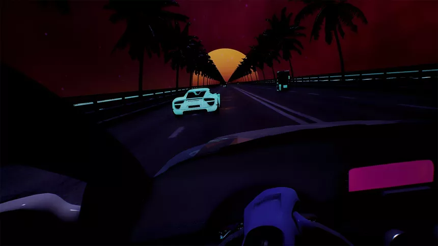 Скриншот 5 к игре Synthwave Burnout VR