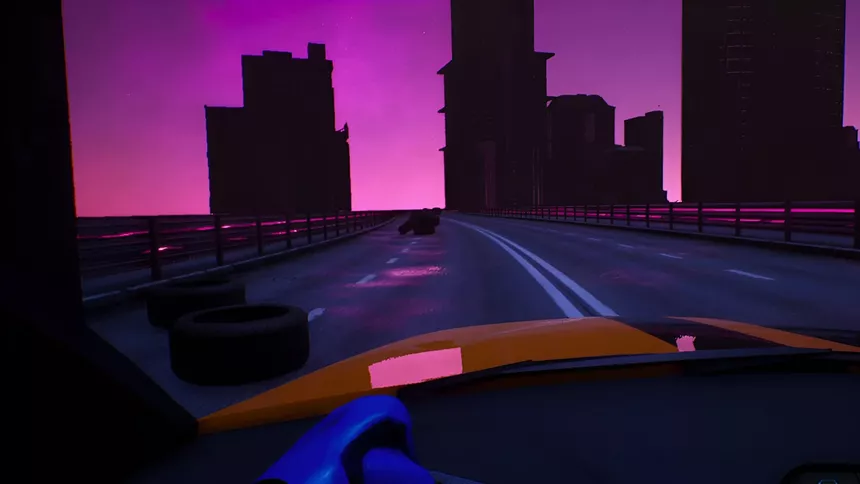Скриншот 6 к игре Synthwave Burnout VR