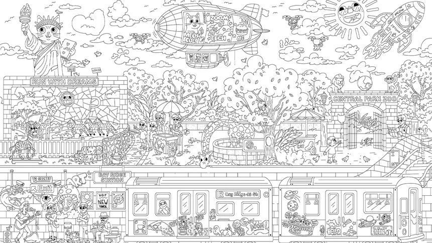 Скриншот 5 к игре 100 Cats Lost In World Find & Color